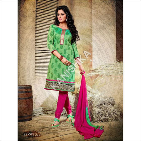 Designer Chanderi Suit