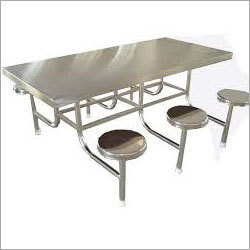 Kitchen Equipment's - Stainless Steel, Customizable Dimensions | Durable, Hygienic, Space-Saving, Easy Cleaning, Stylish Design, Comfortable Seating for 6