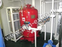 Dry powder gas suppression system
