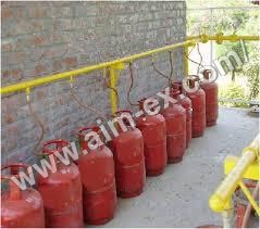 LPG piped gas system