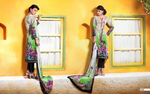 Digital print party wear