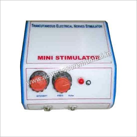 White Mini Electronic Muscle Stimulator