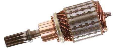 Armature - Copper Steel, 50mm Diameter x 100mm Length, 12V, 10mm Shaft Diameter | High Torque, Durable Design, Easy Install, Reliable Start, Compact Size