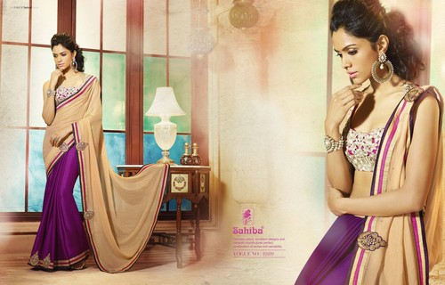 Pretty party wear saree