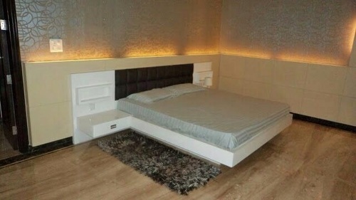 Modern White Bed