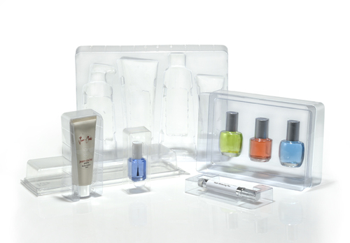 Thermoformed Cosmetic Packing Tray