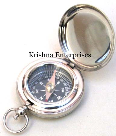Pocket Brass Compass