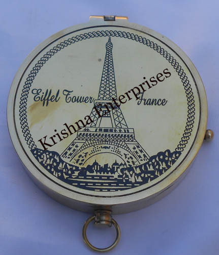 France Brass Compass