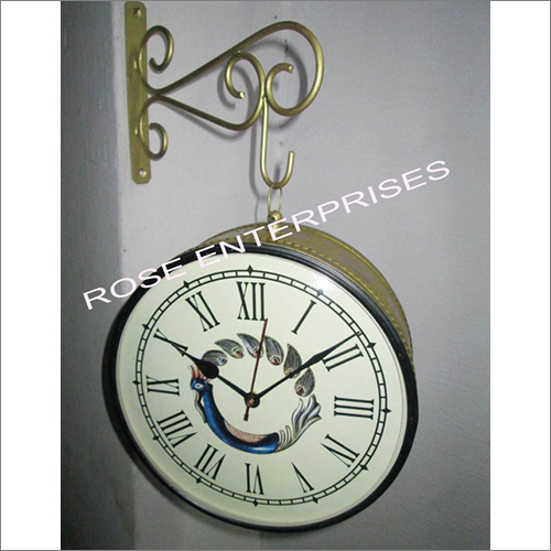 Railway clock with Hanging Stand