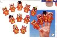 Cotton 1 To 10 Hand Puppets
