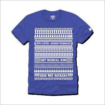 Mens Blue T-Shirts