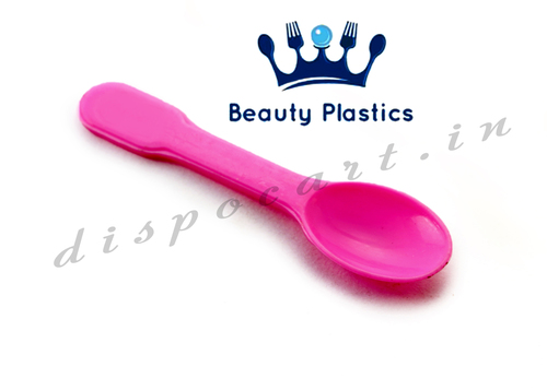 Plastic Ice-cream Spoon