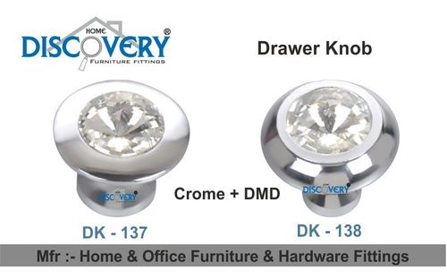 Diamond drawer knob