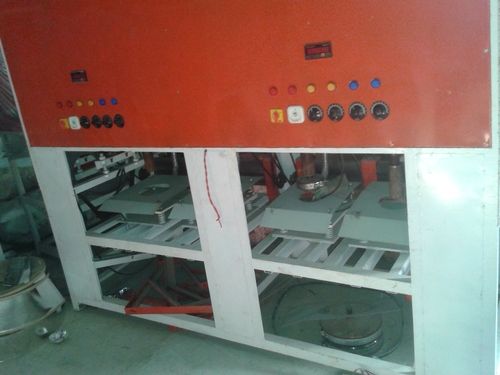 SILVER COATED PAPER THALI MAKING MACHINE