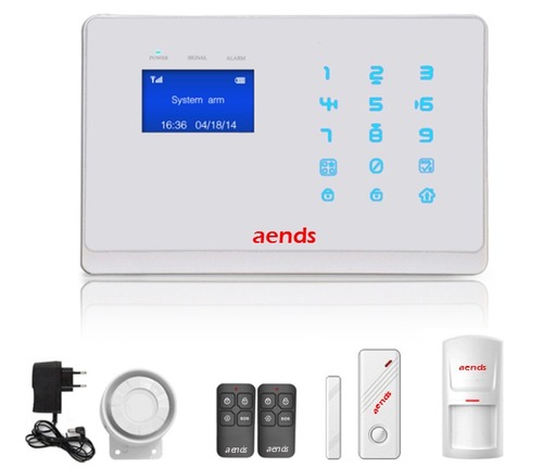 Burglar Alarm System With Gsm & Pstn