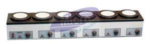 MICRO KJELDHAL DIGESTION UNIT - Mild Steel, 30/50/100ml, 220V AC 50Hz, Six Mantles | Micro Digestion, Precise Control, Compact Design