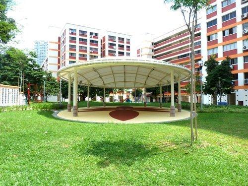 Commercial Tensile Canopy