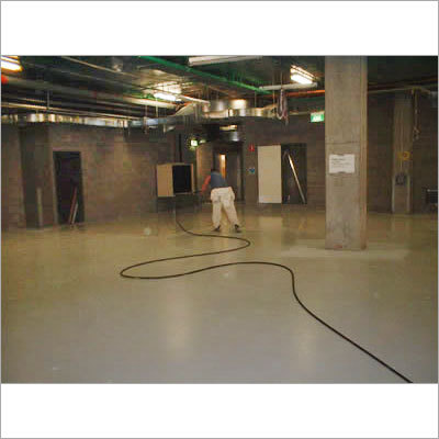 Waterbased Epoxy FC 130 on carpark National Australia Bank Dockl 001