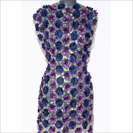 Designer Applicated Fabric