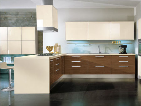 Veneer Modular Kitchen