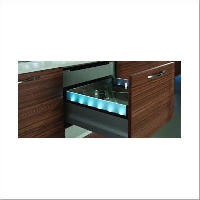 Modular Kitchen LED Drawer