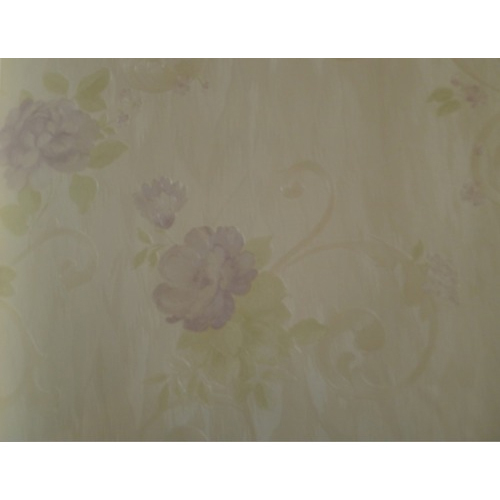 Printed Floral Romantic Wallpaper For Decoration