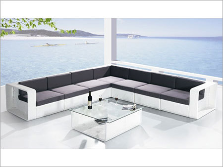 Outdoor Wicker Sofa