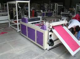 AUTOMATIC NON WOBEN FABRICK BAGS MAKING MACHINE FOR SALE IN GHAZIABAD UP