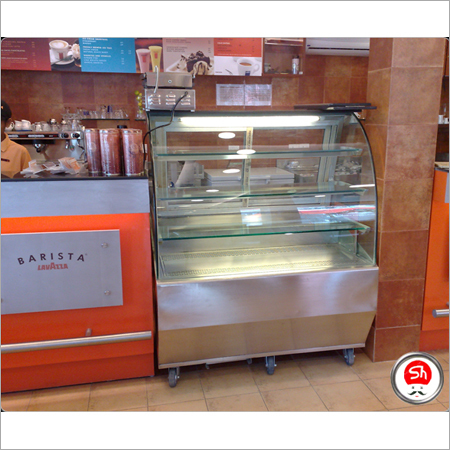 Cold Display Counter with Wheels (Barista Banglore)