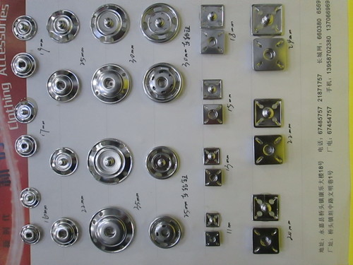 Sweable snap Buttons