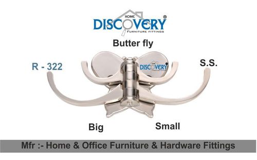 Fancy Key Stand - Stainless Steel Big & Small, Silver, Glossy Matt Finish, Durable Stylish Easy Install