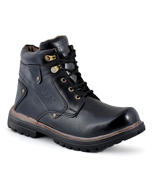 Black Leather Boots