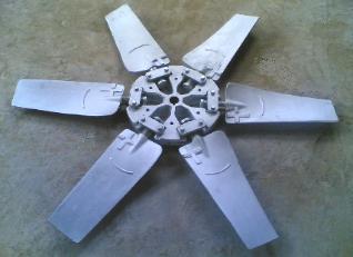 Alloy Fan Assembly - Alloy Material, Light Weight, Dimensional Accuracy, Fine Finish | Robust Built, Compact Design, ISO Certified