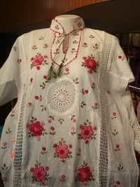 Hand embroidered salwar suit