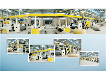 High Speed Corrugated Paperboard Production Line