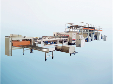 Single Facer Corrugated Cardboard Production Line