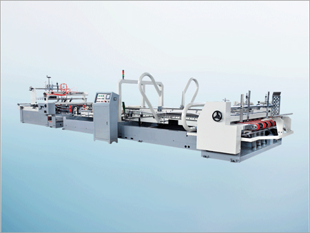 Automatic Folder Gluer - Steel, Large, 3-Phase, 220Pcs/Min | Computerized, Fast Gluing, Precise Folding, Energy Efficient