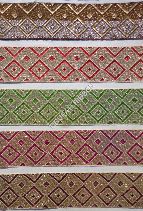 1.5" METALLIC JACQUARD LACE2