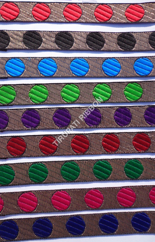 3/4" fancy jacquard lace3