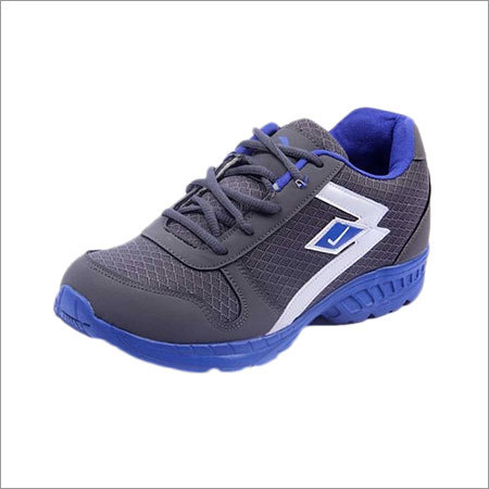 Sporty Design Shoes- Grey & Blue