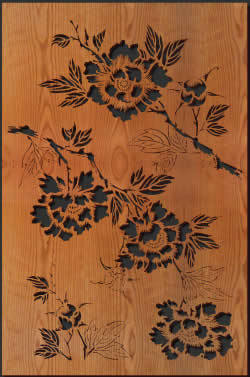 Decorative Hard Glossy Wooden Wall Art
