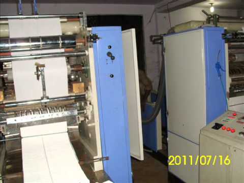 TISSUE PAPER MAKING MACHINE NEW COUNDITION URGENT SALE IN HARANYA By S. K. Industries