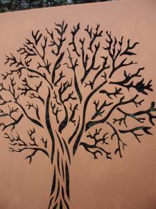Designer Aluminum Wall Art