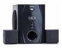 Multimedia Speaker System With Usb Mp3 Player & Fm Radio 2000 Watts Pmpo