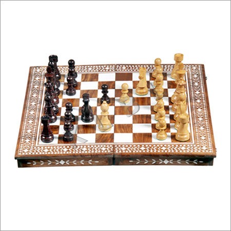 WOODEN CHESS By KANHAYA LAL BRIJ LAL (HUF)