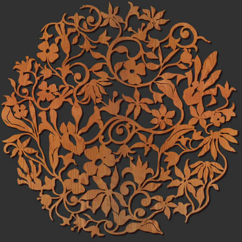 लकड़ी की दीवार कला