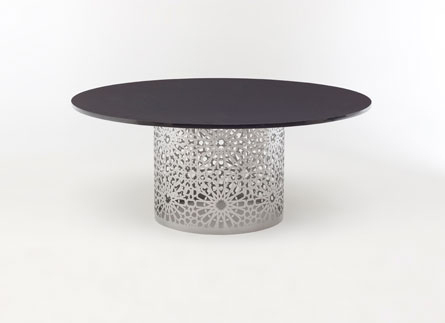 गोल सेंटर टेबल