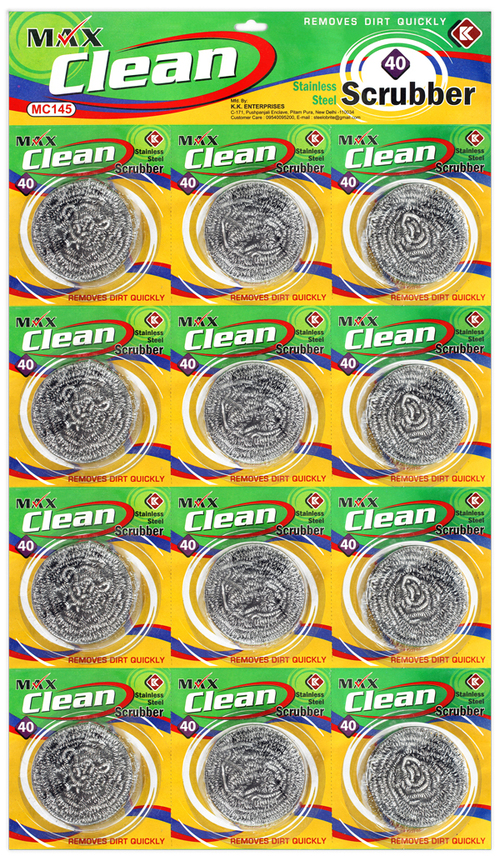 Stainless Steel Scrubber (Max Clean)