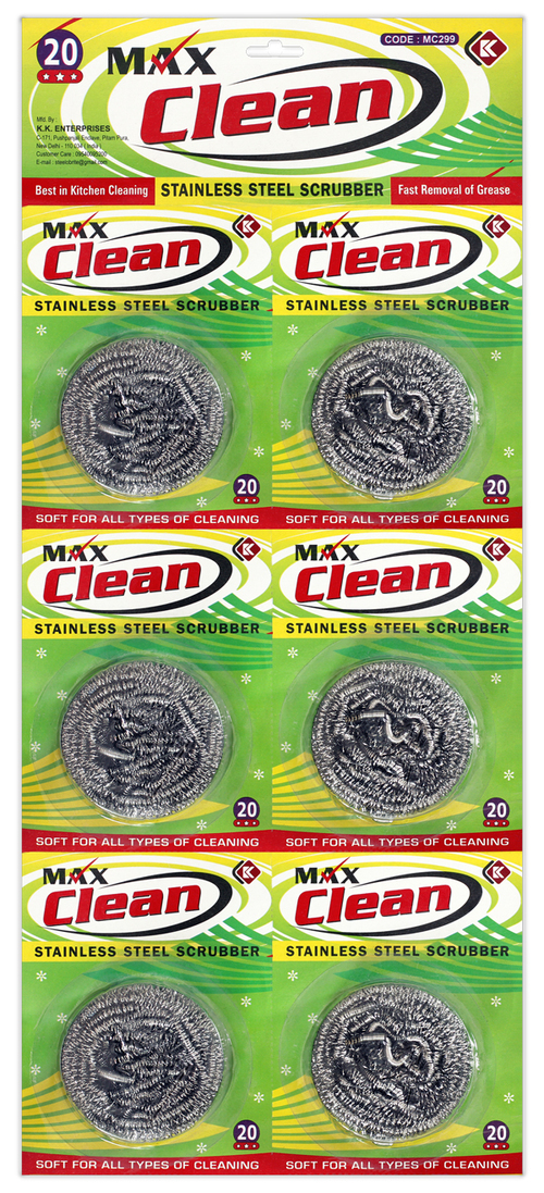 Stainless Steel Scrubber (Max Clean)