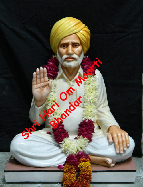 Marble Statue - Varied Dimensions, White Marble | Hand-Carved, Intricate Details, Lifelike Spiritual Figures, Polished Finish